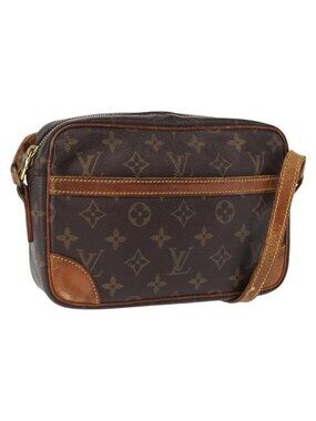 Authentic LOUIS VUITTON Monogram Trocadero 23 Shoulder Bag M51276 LV